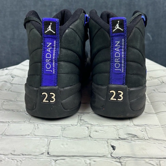 Nike Jordan 12 Retro 2020 in Dark Concord Sz 6Y - Picture 7 of 11